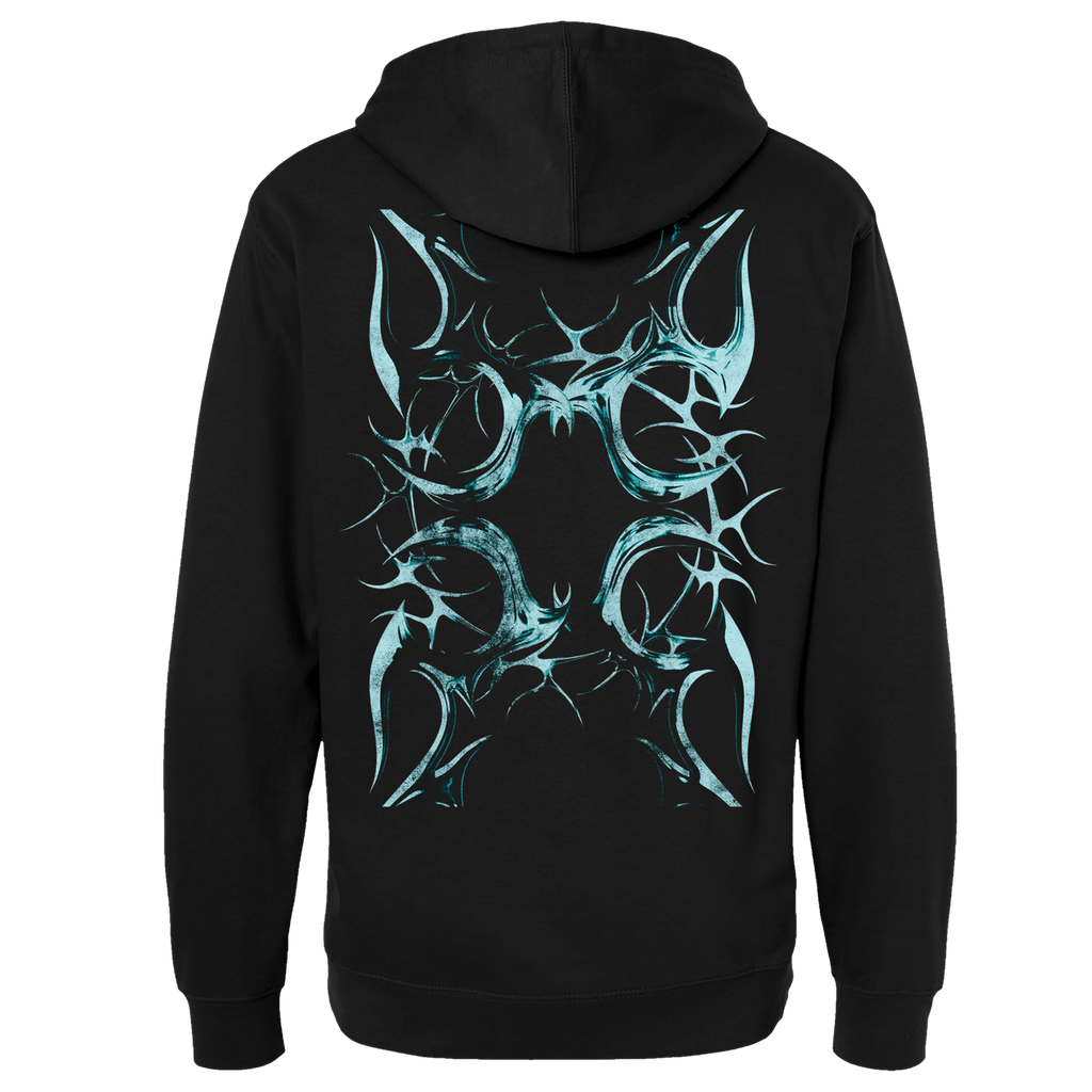 Big Metal Font Hoodie