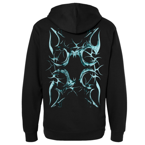 Big Metal Font Hoodie